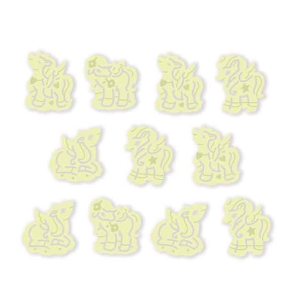 4M Card / Glow-In-The-Dark Unicorns